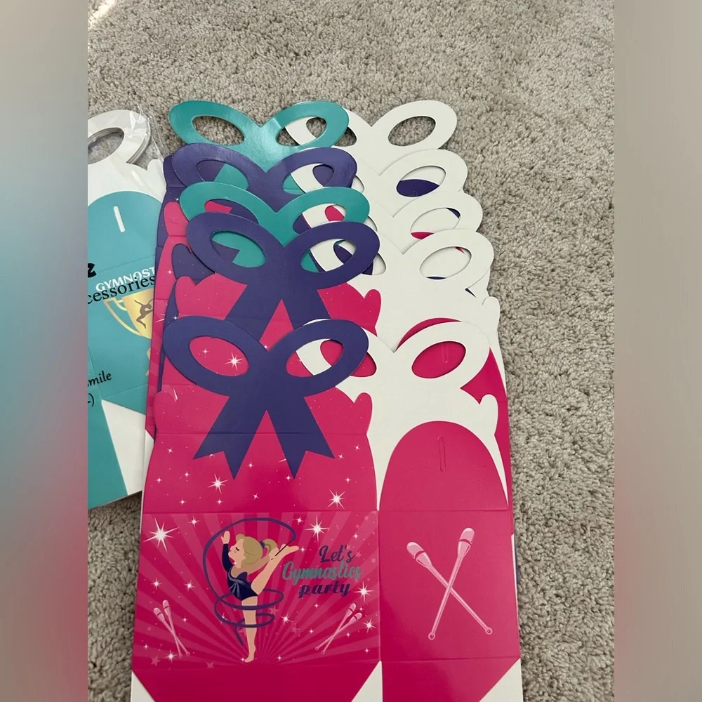 NWT-Gymnastics goody boxes for parties. 17 boxes in total